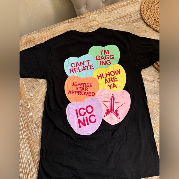 Jeffree Star Other - Jeffery Star Valentine Heart Candy 💌 T-Shirt - Great Condition - Size Medium